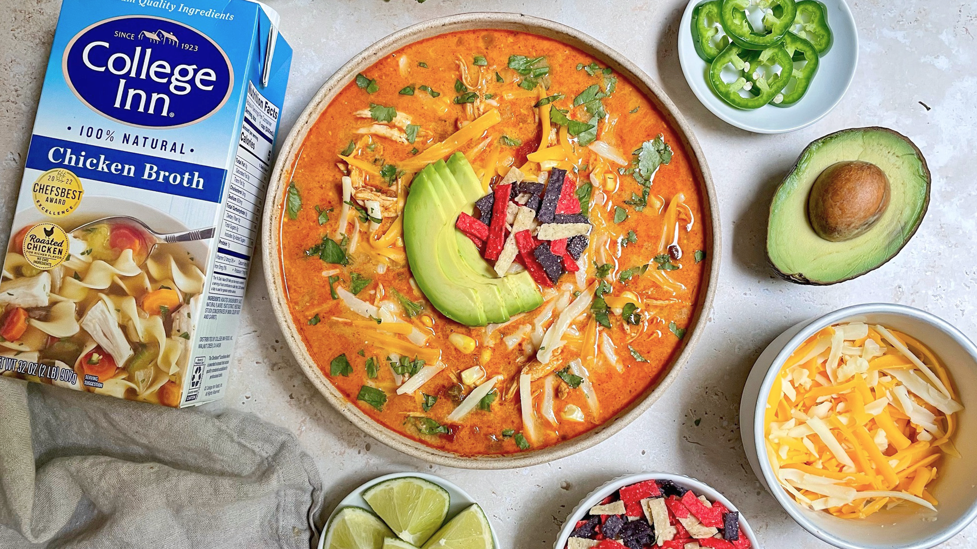 Chicken Enchilada Soup