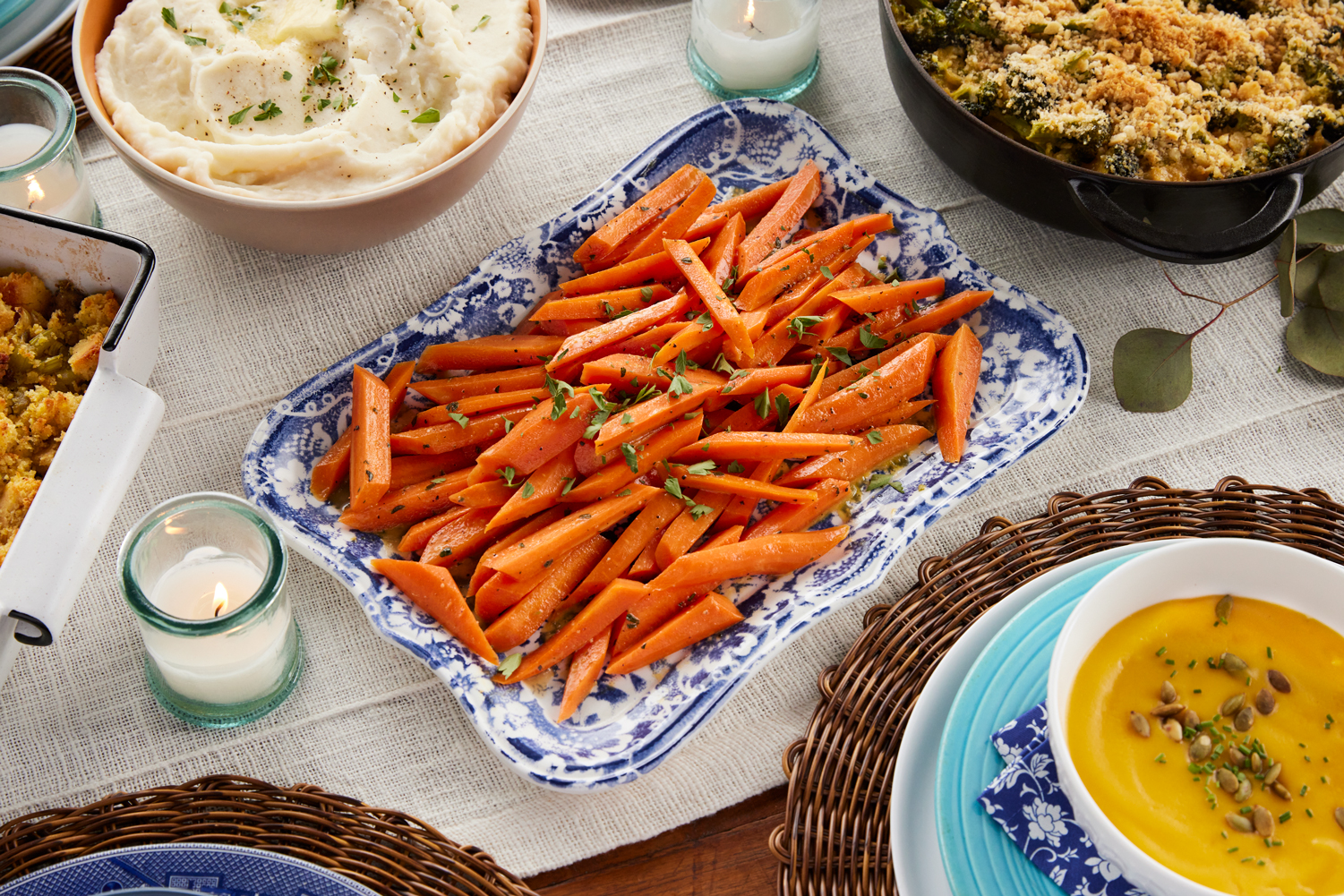 Honey Herb Carrots